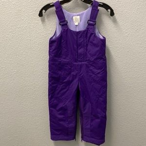 Kids snow pants size 4T, purple